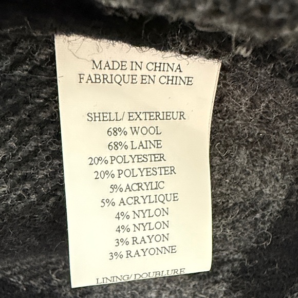 Men’s Theory Black & Gray Plaid Wool Jacket Shirt - Picture 14 of 14